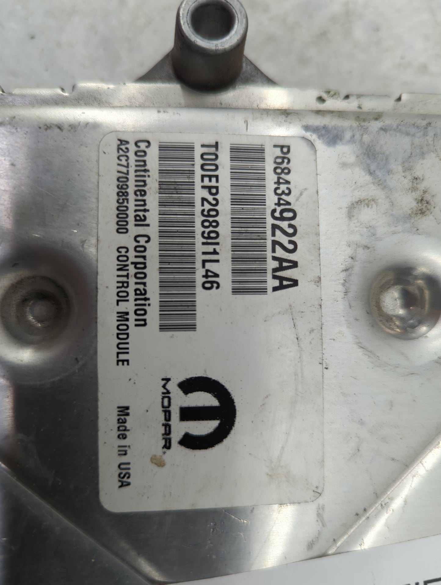 2020-2021 Jeep Cherokee PCM Engine Control Computer ECU ECM PCU OEM P/N:P68434922AA T00EP2989I1L46 Fits Fits 2020 2021 OEM U