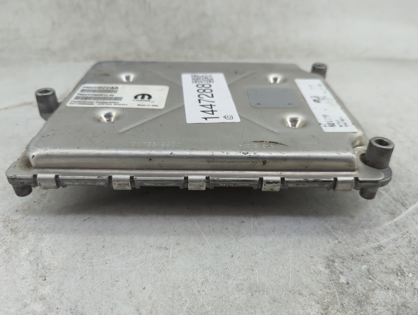 2020-2021 Jeep Cherokee PCM Engine Control Computer ECU ECM PCU OEM P/N:P68434922AA T00EP2989I1L46 Fits Fits 2020 2021 OEM U