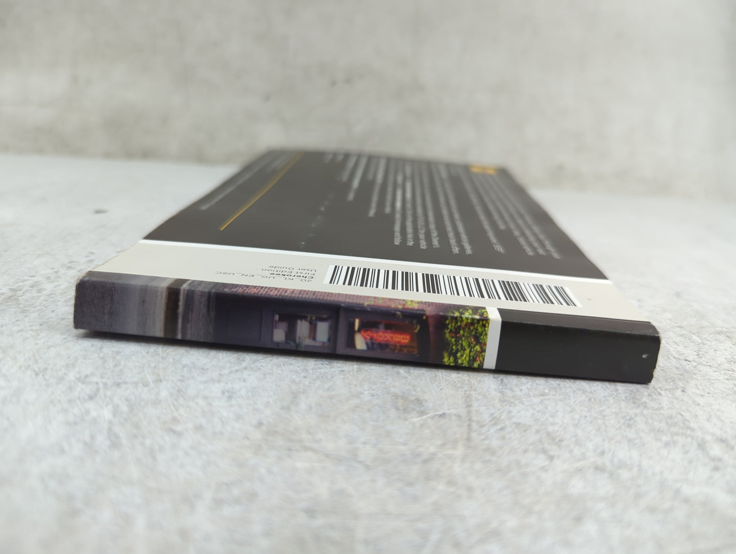 2020 Jeep Cherokee Owners Manual Book Guide P/N:20_KL_UG_EN_USC OEM Used Auto Parts - Oemusedautoparts1.com