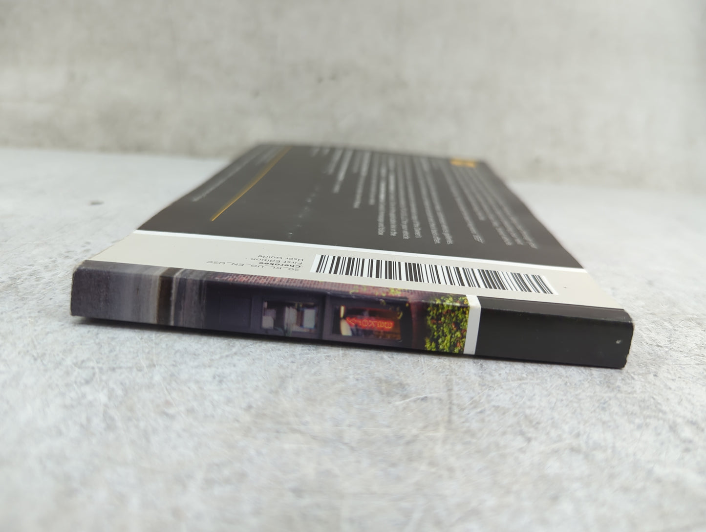 2020 Jeep Cherokee Owners Manual Book Guide P/N:20_KL_UG_EN_USC OEM Used Auto Parts - Oemusedautoparts1.com