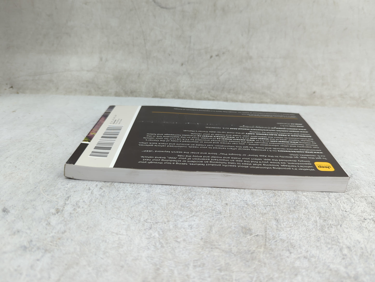 2020 Jeep Cherokee Owners Manual Book Guide P/N:20_KL_UG_EN_USC OEM Used Auto Parts - Oemusedautoparts1.com