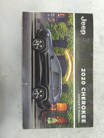 2020 Jeep Cherokee Owners Manual Book Guide P/N:20_KL_OM_EN_USC_N OEM Used Auto Parts - Oemusedautoparts1.com