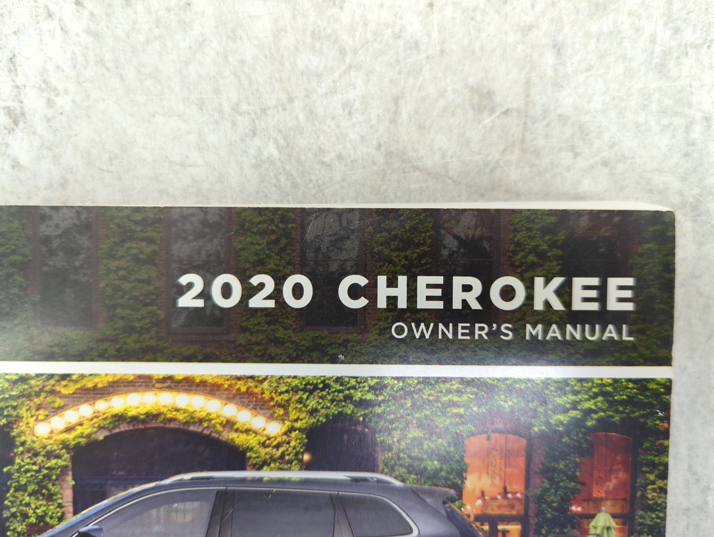 2020 Jeep Cherokee Owners Manual Book Guide P/N:20_KL_OM_EN_USC_N OEM Used Auto Parts - Oemusedautoparts1.com