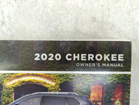 2020 Jeep Cherokee Owners Manual Book Guide P/N:20_KL_OM_EN_USC_N OEM Used Auto Parts - Oemusedautoparts1.com