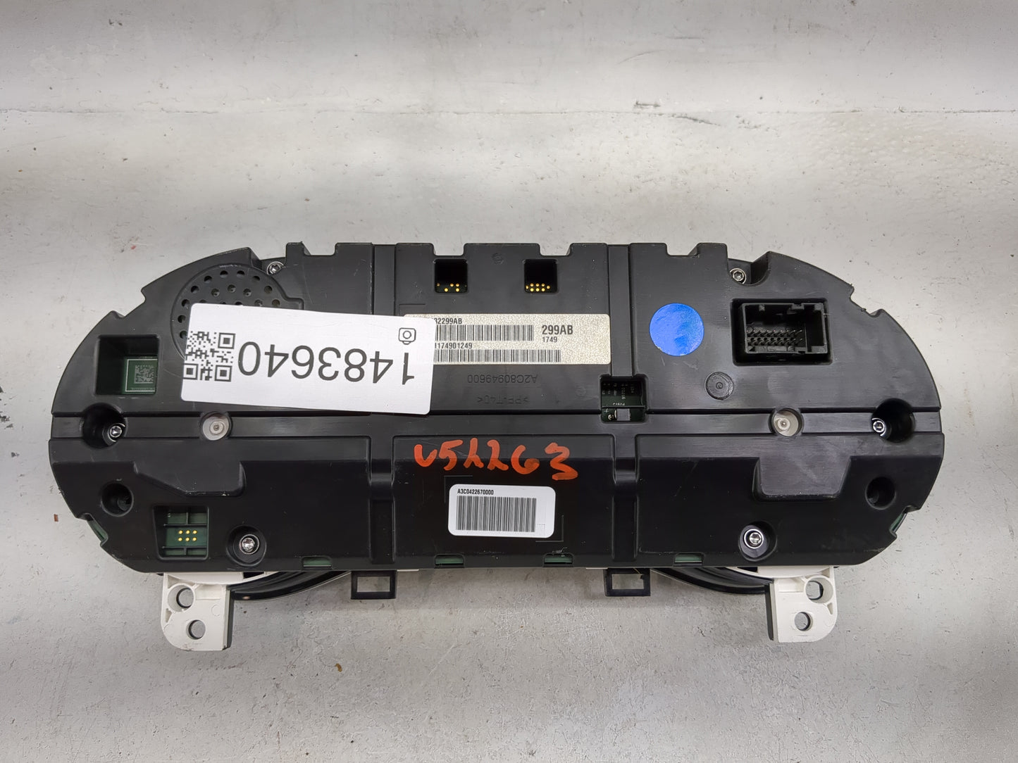 2017-2018 Jeep Cherokee Instrument Cluster Speedometer Gauges P/N:32299AB A2C80949600 Miles: Fits Fits 2017 2018 OEM Used Au