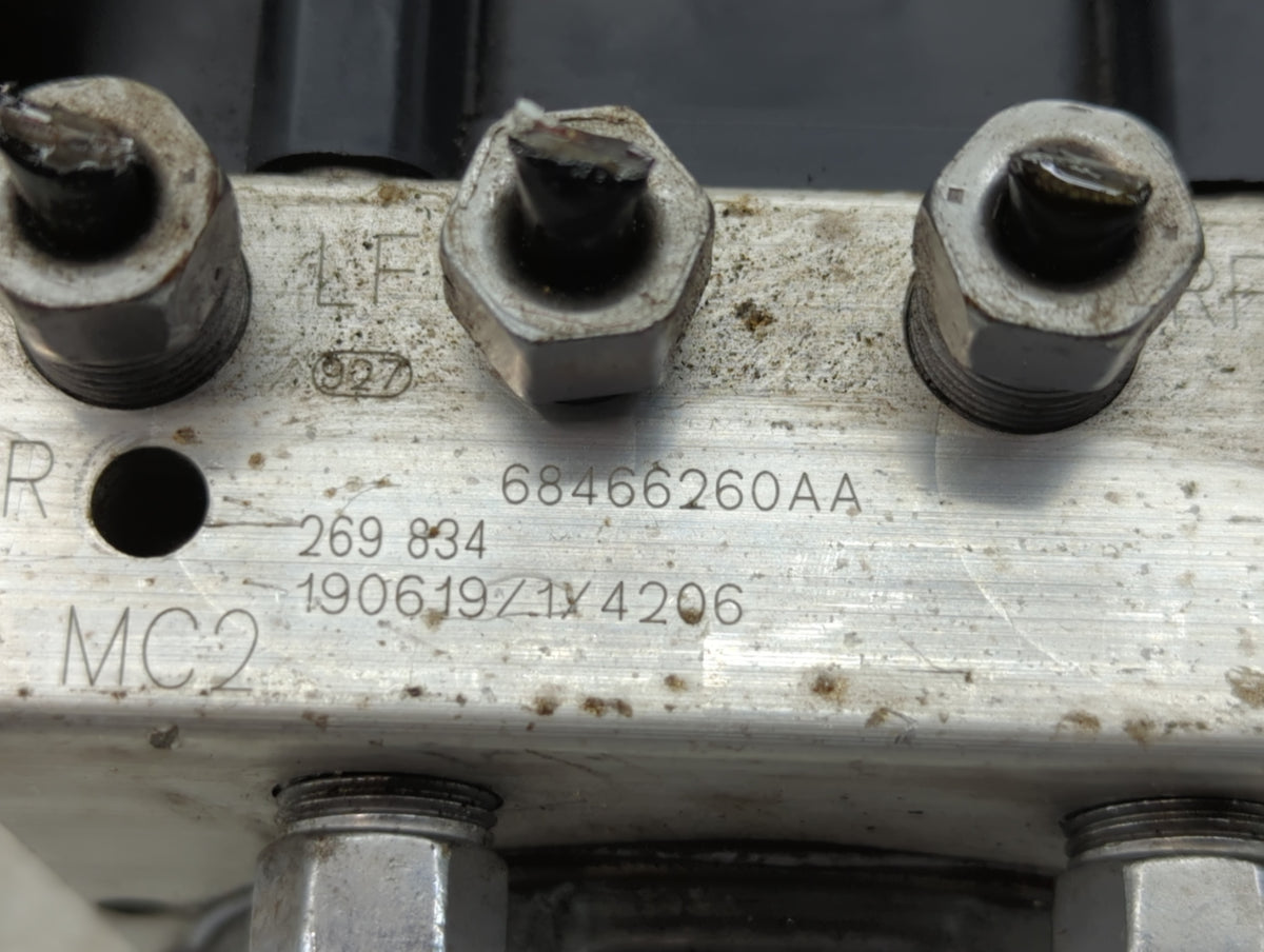 2020 Jeep Cherokee Anti-Lock Brake ABS Pump Module Actuator OEM P/N:68466260AA Fits OEM Used Auto Parts - Oemusedautoparts1.