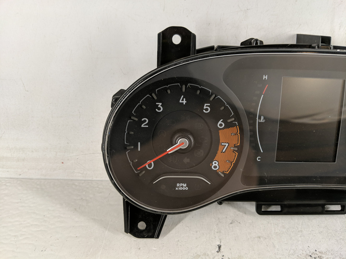 2020 Jeep Compass Instrument Cluster Speedometer Gauges P/N:E1410R-04 Fits OEM Used Auto Parts - Oemusedautoparts1.com