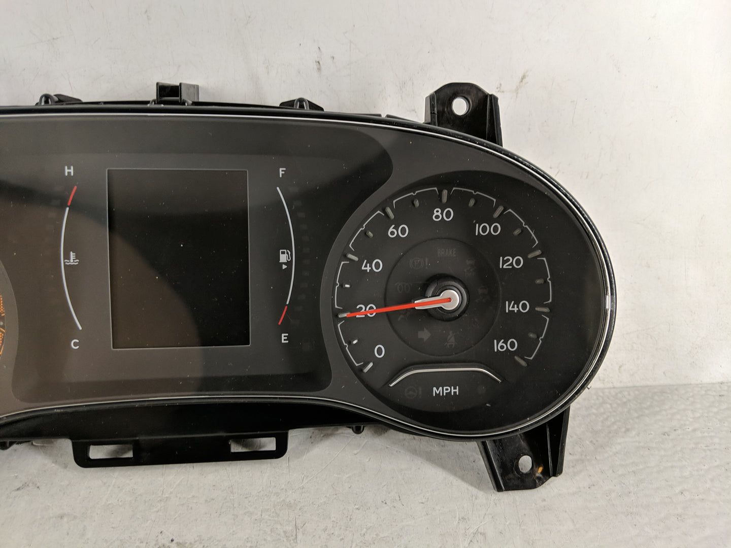 2020 Jeep Compass Instrument Cluster Speedometer Gauges P/N:E1410R-04 Fits OEM Used Auto Parts - Oemusedautoparts1.com