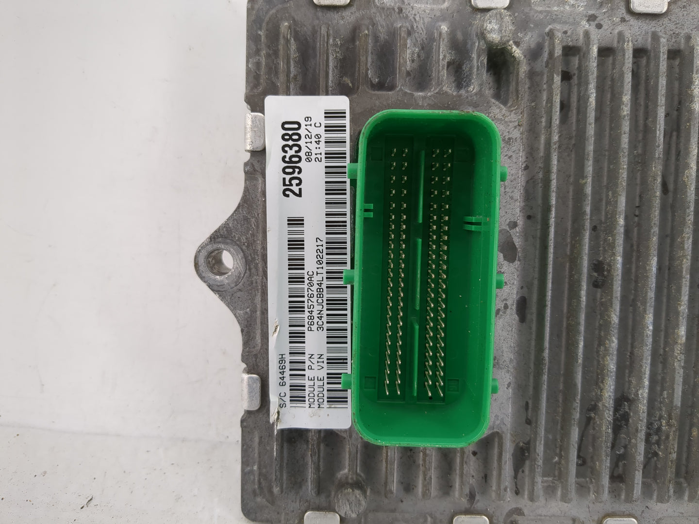 2020 Jeep Compass PCM Engine Control Computer ECU ECM PCU OEM Fits OEM Used Auto Parts - Oemusedautoparts1.com
