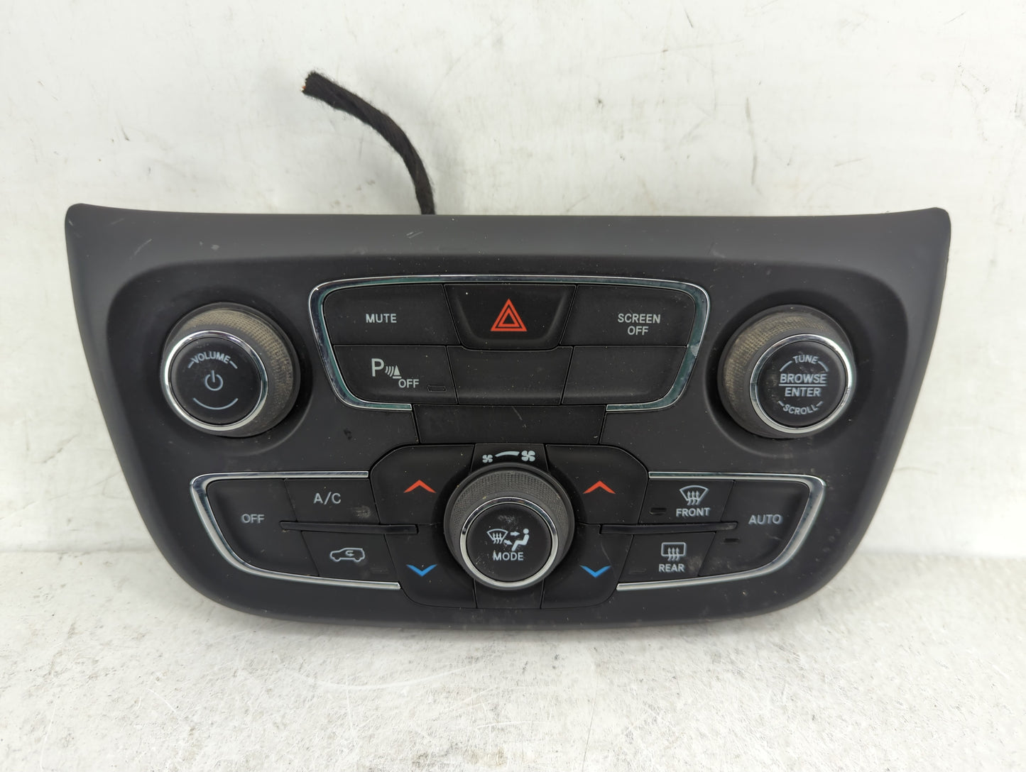 2020 Jeep Compass Climate Control Module Temperature AC/Heater Replacement Fits OEM Used Auto Parts - Oemusedautoparts1.com