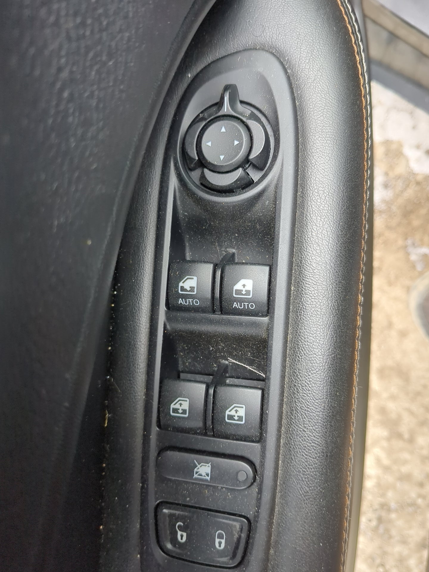 2020 Jeep Compass Master Power Window Switch Replacement Driver Side Left Fits OEM Used Auto Parts - Oemusedautoparts1.com