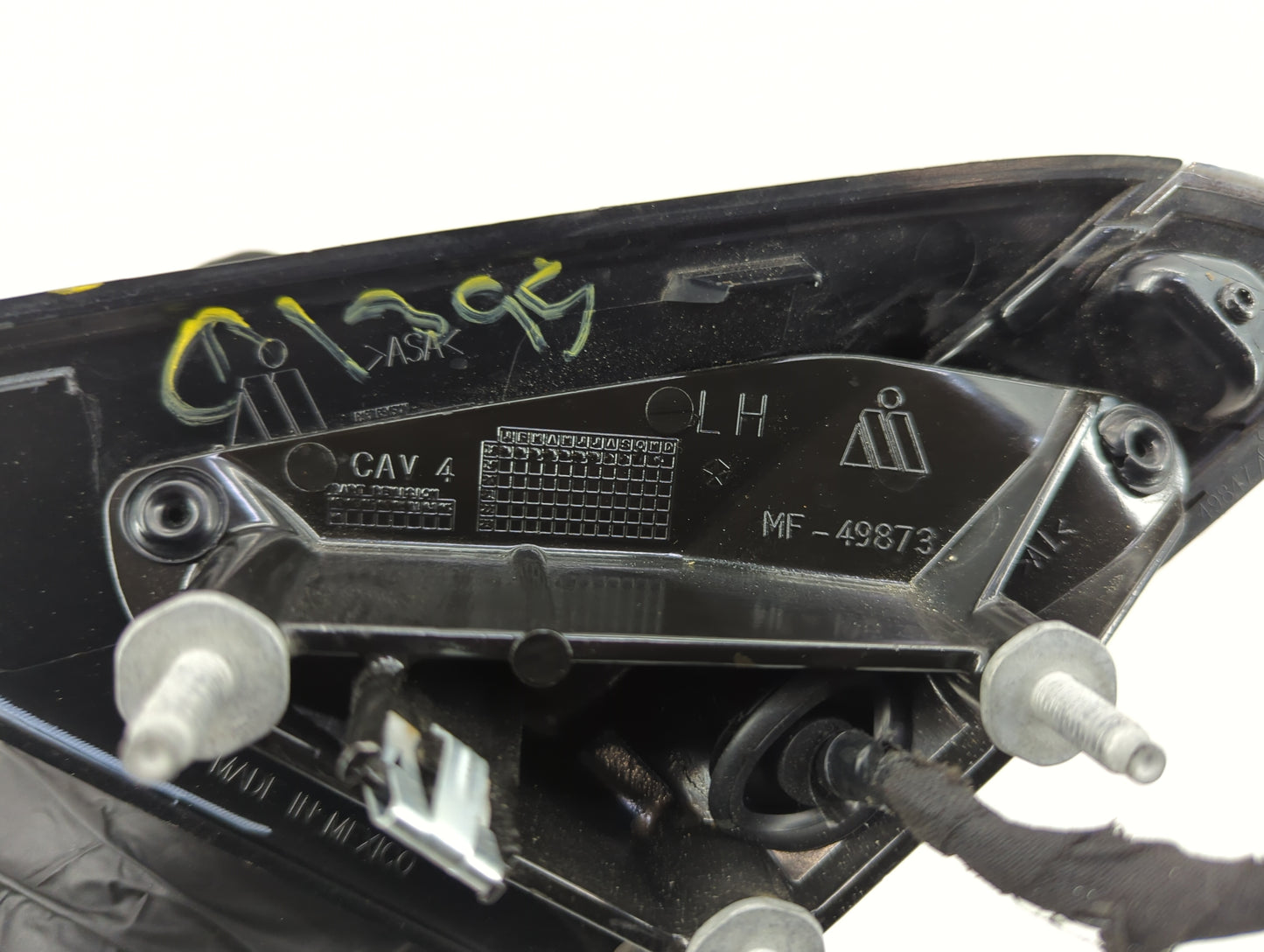 2020 Jeep Compass Driver Side View Mirror - Left Door Mirror OEM Used - Oemusedautoparts1.com