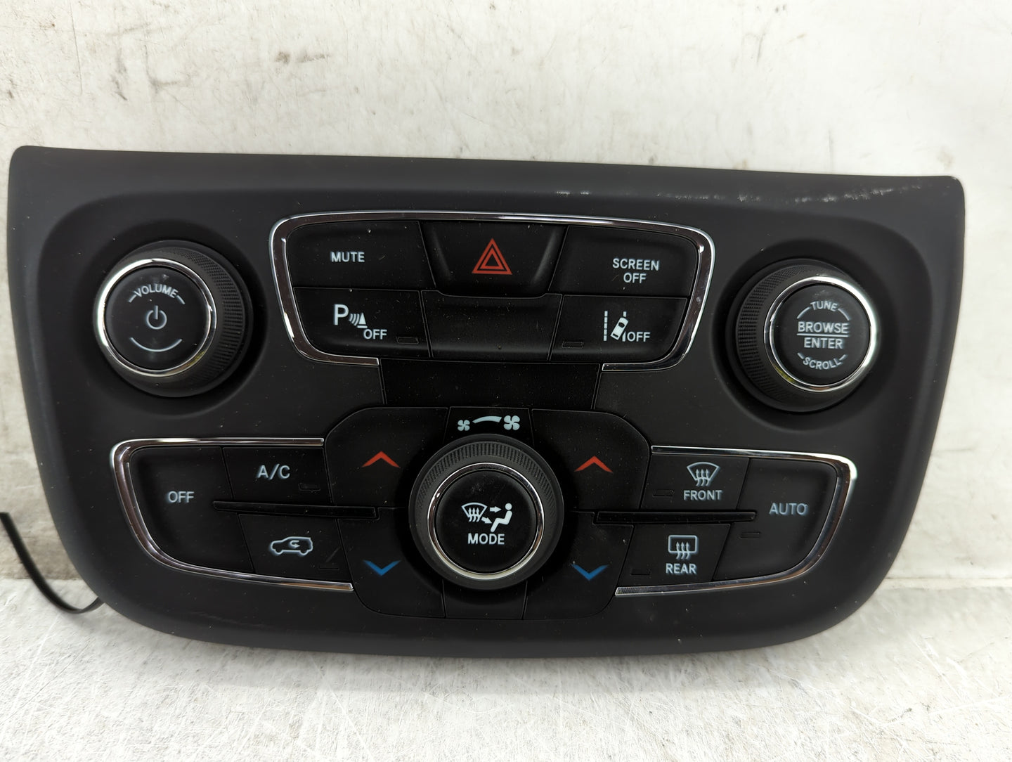 2020 Jeep Compass Climate Control Module Temperature AC/Heater Replacement P/N:P6TM15DX9AB MX237050-2951 Fits OEM Used Auto 