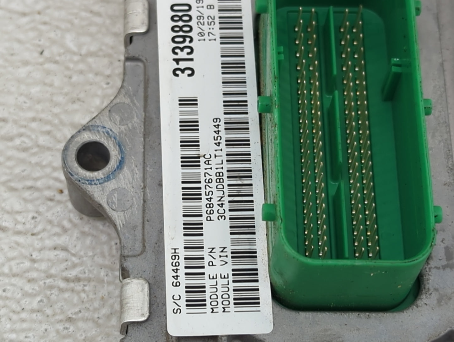 2020 Jeep Compass PCM Engine Control Computer ECU ECM PCU OEM P/N:P68342095AA P50053906, T00EP2819HYUU0, A2C7607120000 Fits 
