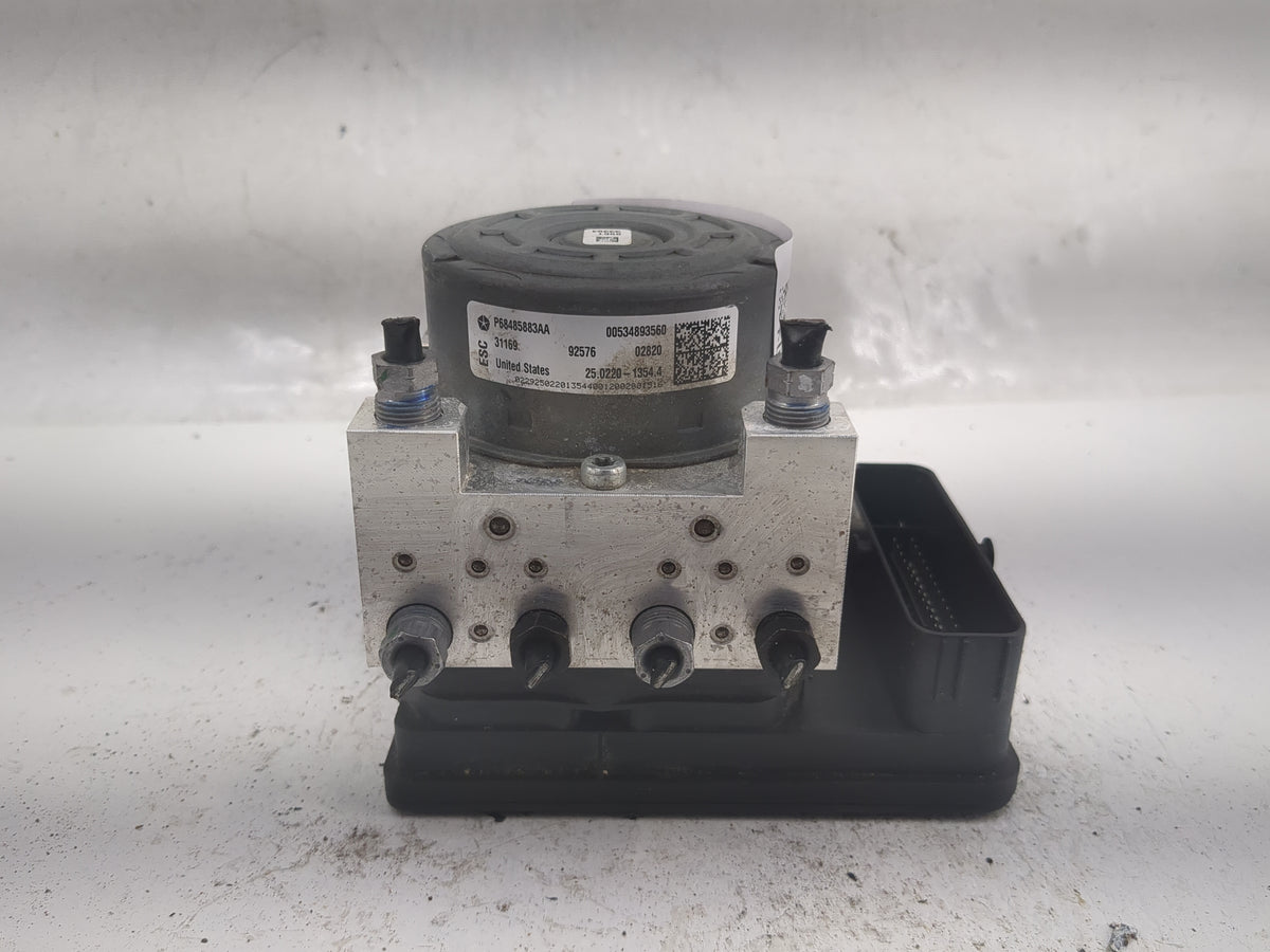 2017-2018 Jeep Compass Anti-Lock Brake ABS Pump Module Actuator OEM P/N:P68485883AA 00534893560, 28559004413 Fits Fits 2017 