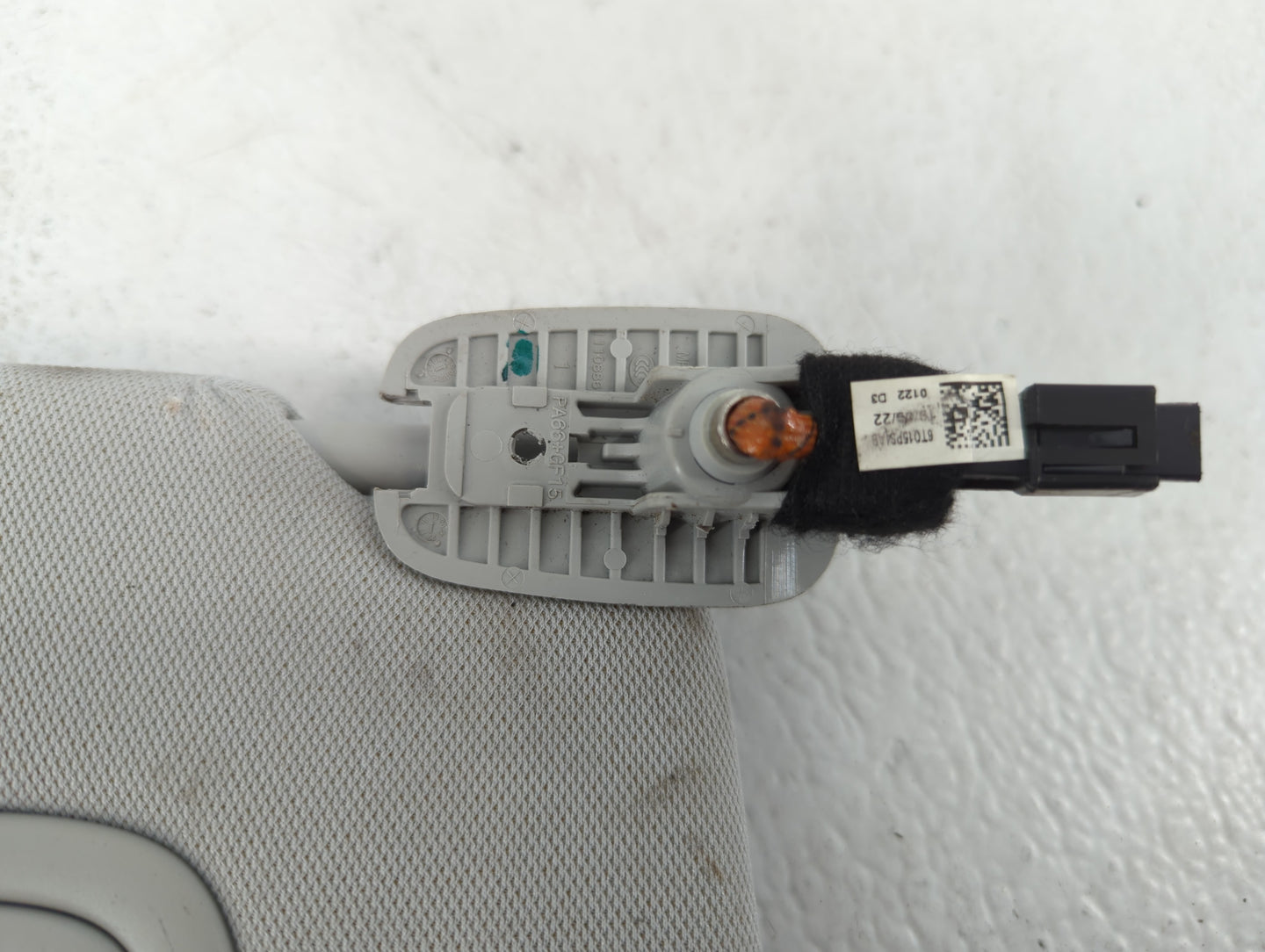 2020 Jeep Compass Sun Visor Shade Replacement Passenger Right Mirror Fits OEM Used Auto Parts - Oemusedautoparts1.com