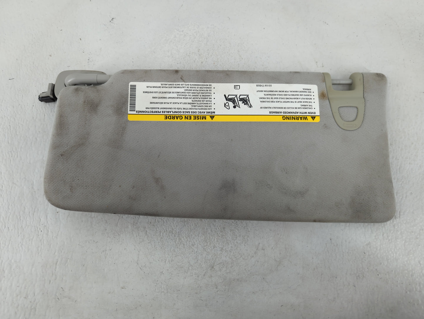 2020 Jeep Compass Sun Visor Shade Replacement Passenger Right Mirror Fits OEM Used Auto Parts - Oemusedautoparts1.com