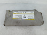 2020 Jeep Compass Sun Visor Shade Replacement Driver Left Mirror Fits OEM Used Auto Parts - Oemusedautoparts1.com