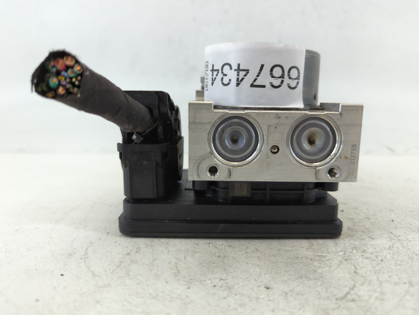 2020 Jeep Compass ABS Pump Control Module Replacement P/N:00534893560 P68485883AA Fits OEM Used Auto Parts - Oemusedautopart