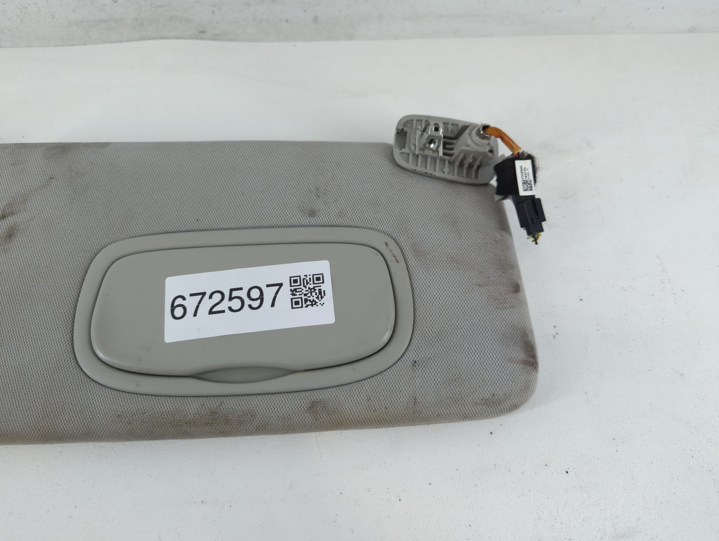 2020 Jeep Compass Sun Visor Shade Replacement Driver Left Mirror Fits OEM Used Auto Parts - Oemusedautoparts1.com