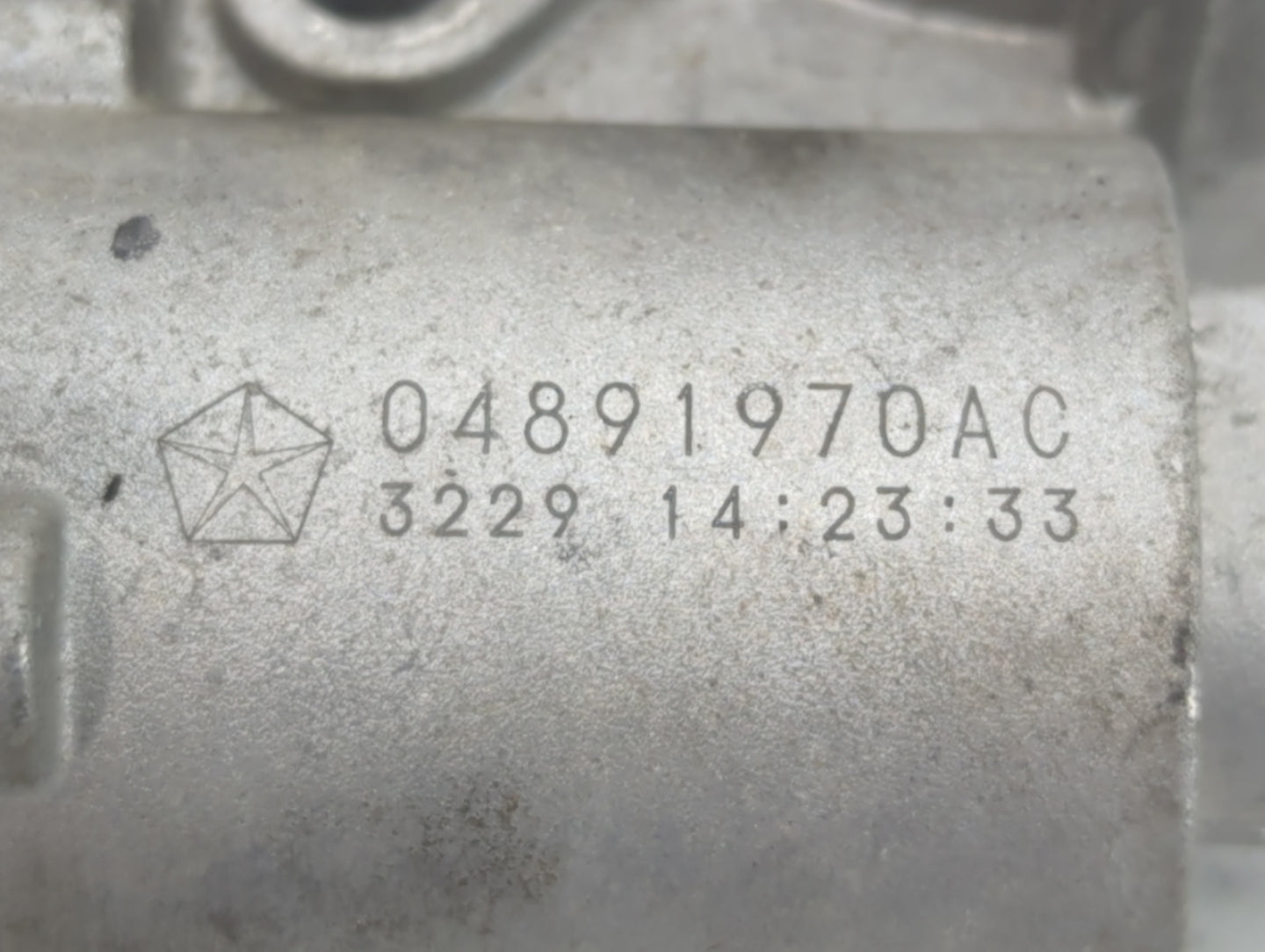 2017-2022 Jeep Compass Throttle Body P/N:04891970AC Fits Fits 2014 2015 2016 2017 2018 2019 2020 2021 2022 OEM Used Auto Par