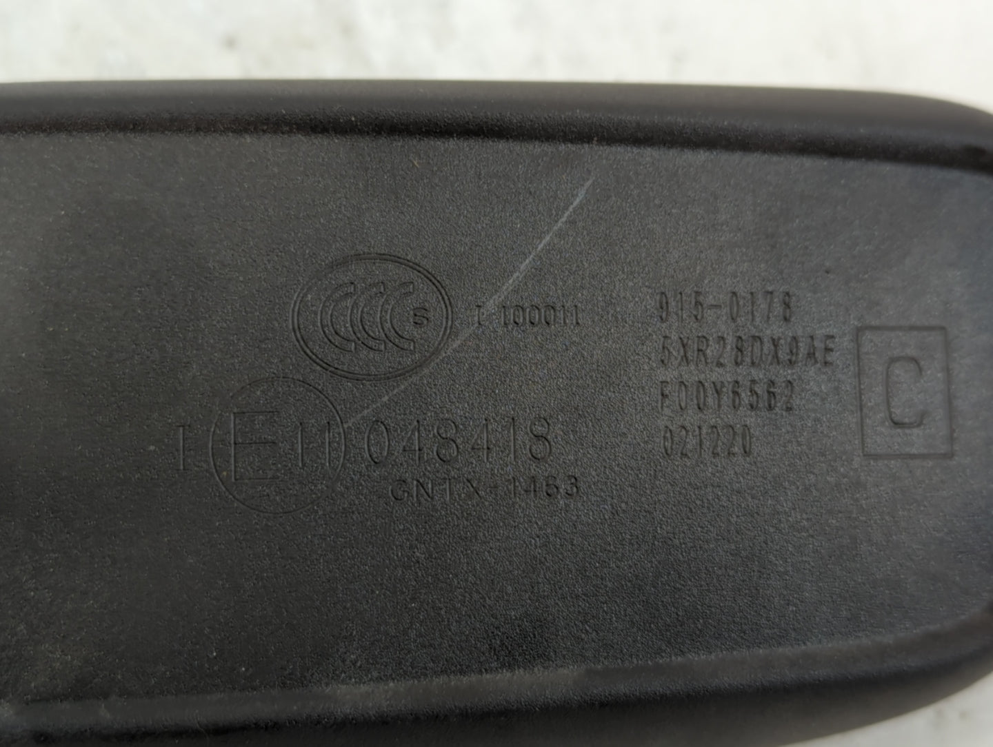 2020 Jeep Compass Interior Rear View Mirror Replacement OEM P/N:IE11048418 Fits OEM Used Auto Parts - Oemusedautoparts1.com