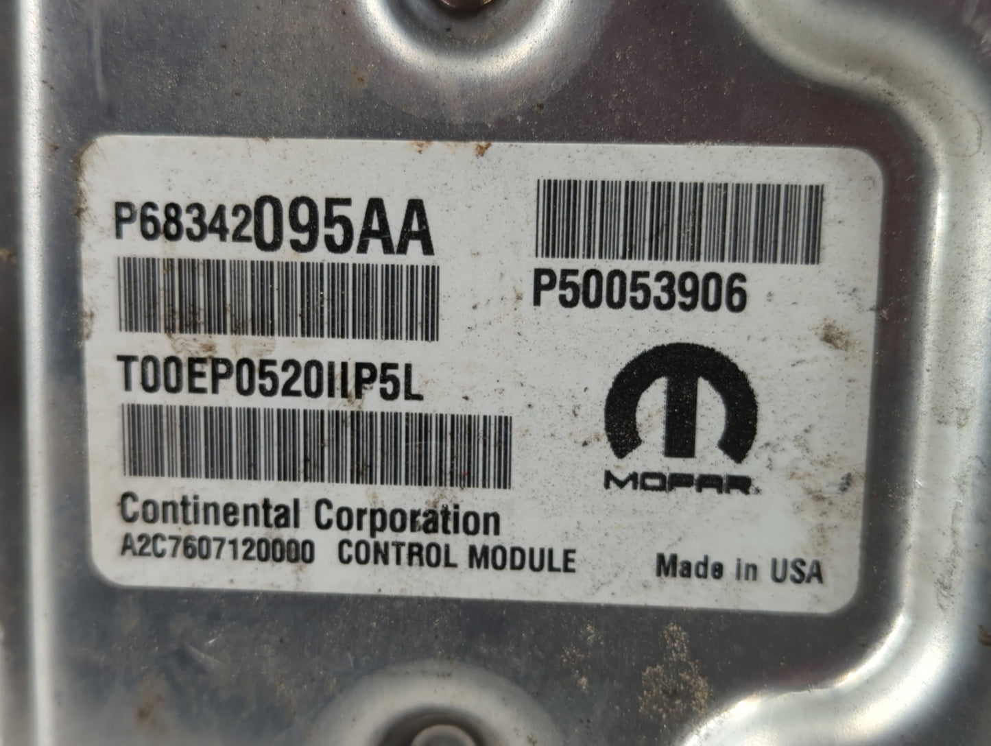 2020 Jeep Compass PCM Engine Control Computer ECU ECM PCU OEM P/N:P68457670AC P68342095AA Fits OEM Used Auto Parts - Oemused