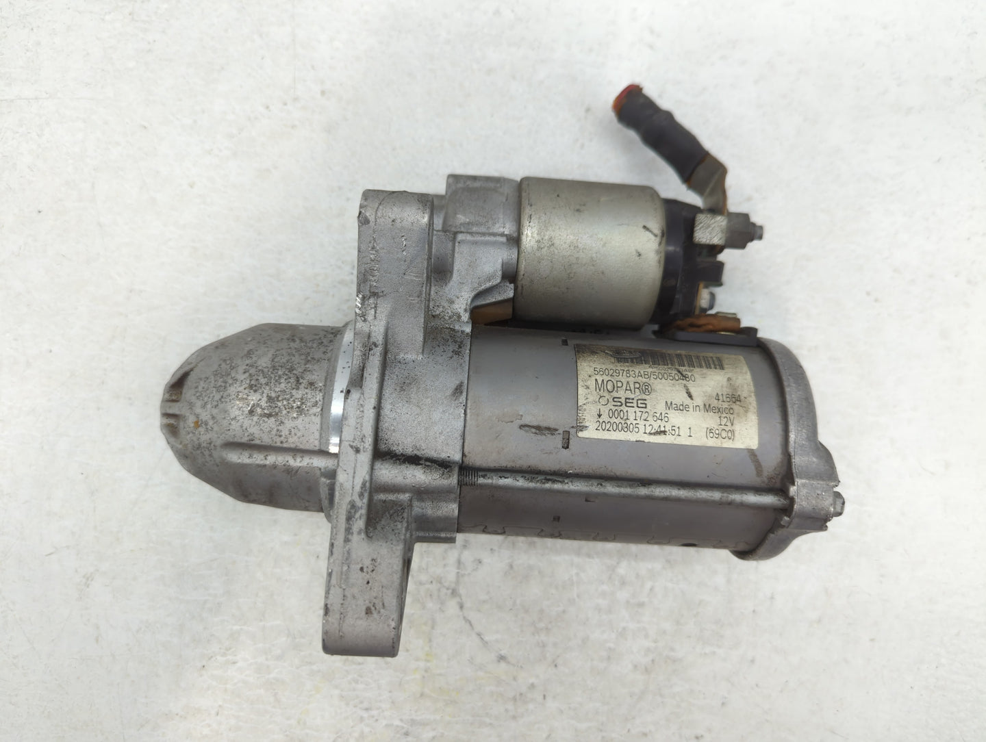 2017-2020 Jeep Compass Car Starter Motor Solenoid OEM P/N:0001 172 646 20200305 Fits Fits 2017 2018 2019 2020 2021 2022 OEM 