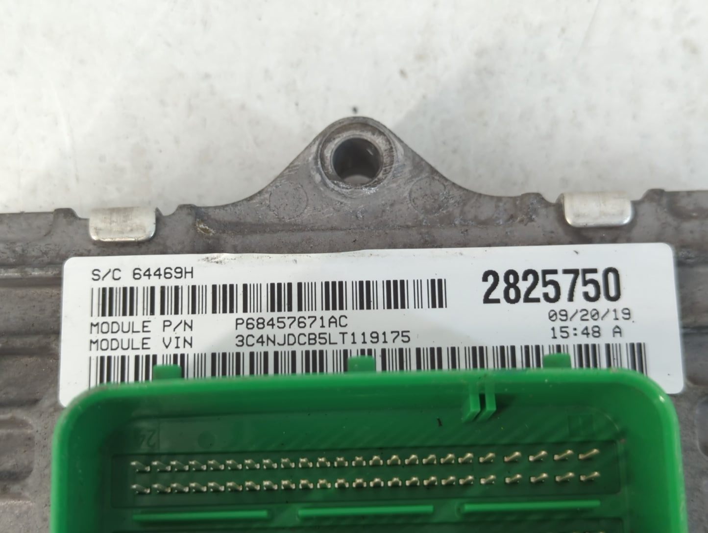 2020 Jeep Compass PCM Engine Control Computer ECU ECM PCU OEM P/N:P68457670AC P68342095AA Fits OEM Used Auto Parts - Oemused