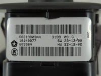 2016-2022 Jeep Grand Cherokee Master Power Window Switch Replacement Driver Side Left P/N:68319803AA Fits OEM Used Auto Part
