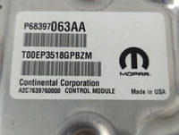 2020-2022 Jeep Grand Cherokee PCM Engine Control Computer ECU ECM PCU OEM P/N:P68354922AJ P68397063AA Fits Fits 2020 2021 20
