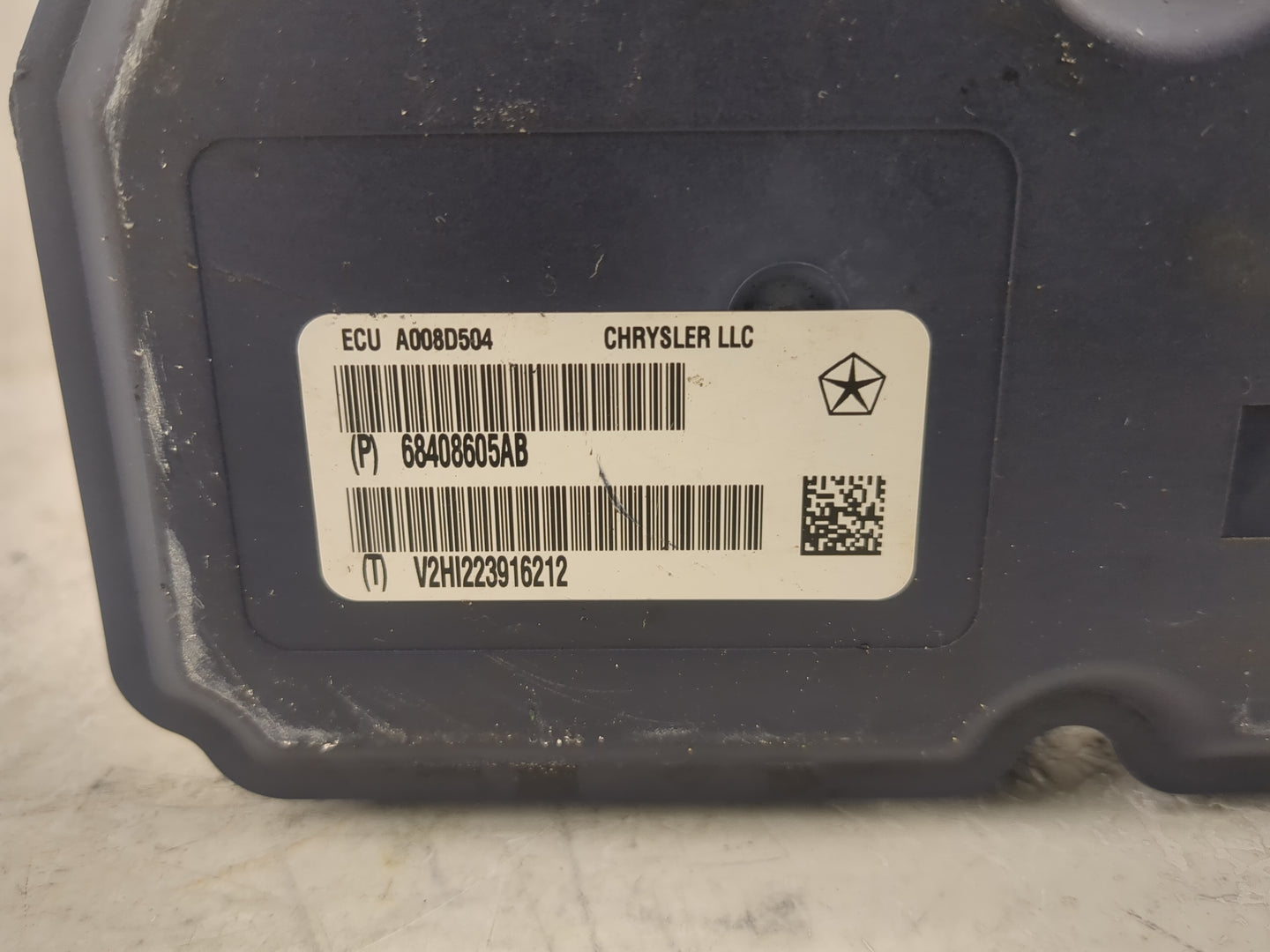 2019-2020 Jeep Grand Cherokee ABS Pump Control Module Replacement P/N:68408605AB Fits Fits 2019 2020 OEM Used Auto Parts - O