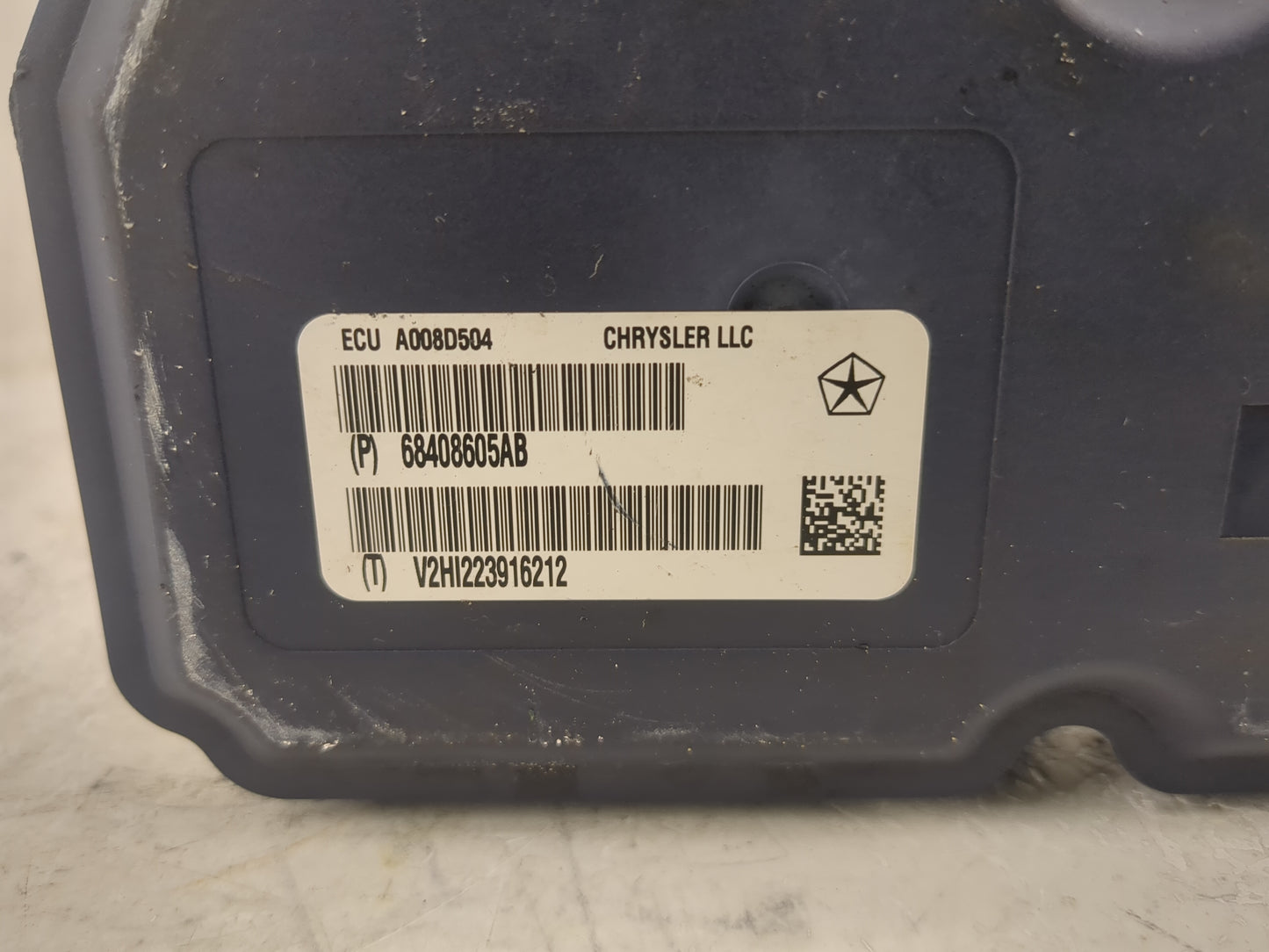 2019-2020 Jeep Grand Cherokee ABS Pump Control Module Replacement P/N:68408605AB Fits Fits 2019 2020 OEM Used Auto Parts - O