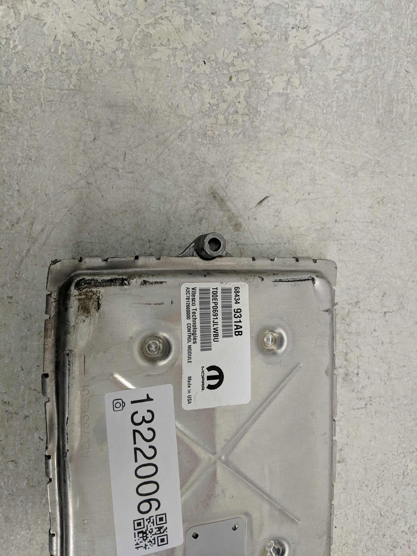 2020-2022 Jeep Grand Cherokee PCM Engine Control Computer ECU ECM PCU OEM P/N:P68434931AA 68434931AA Fits Fits 2020 2021 202