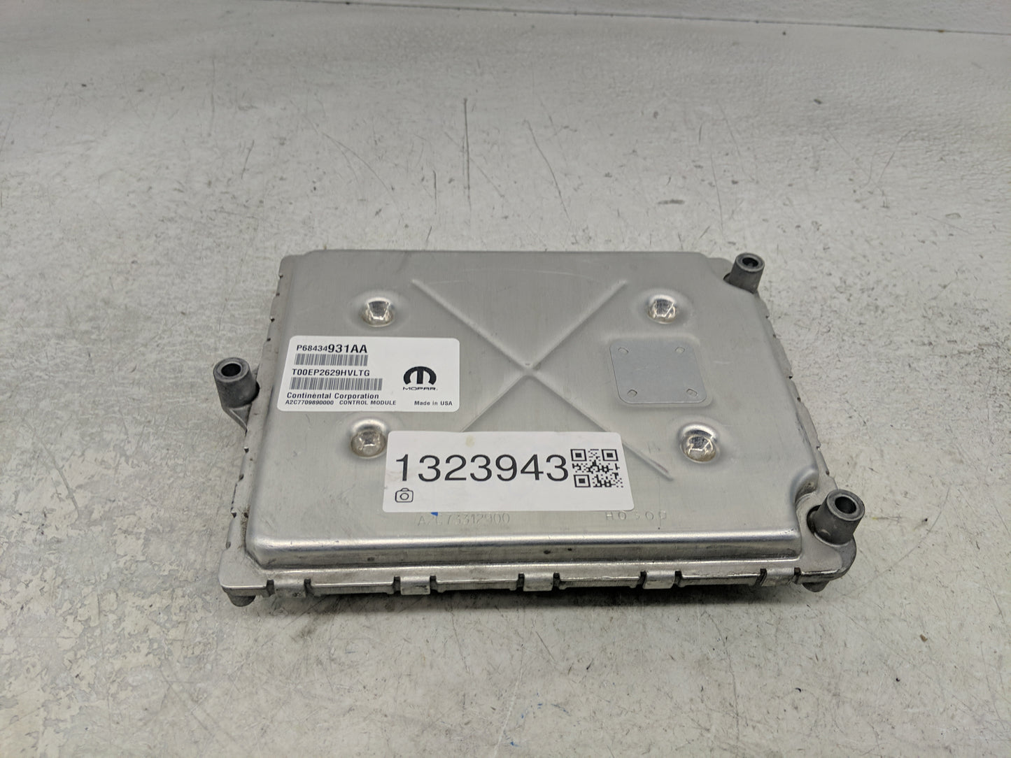 2020-2022 Jeep Grand Cherokee PCM Engine Control Computer ECU ECM PCU OEM P/N:P68434931AA 68434931AA Fits Fits 2020 2021 202