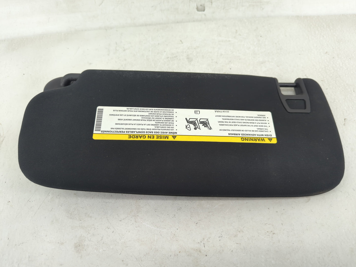 2014-2022 Jeep Grand Cherokee Sun Visor Shade Replacement Passenger Right Mirror Fits OEM Used Auto Parts - Oemusedautoparts