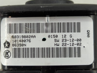 2016-2022 Jeep Grand Cherokee Master Power Window Switch Replacement Driver Side Left P/N:68319802AA Fits OEM Used Auto Part