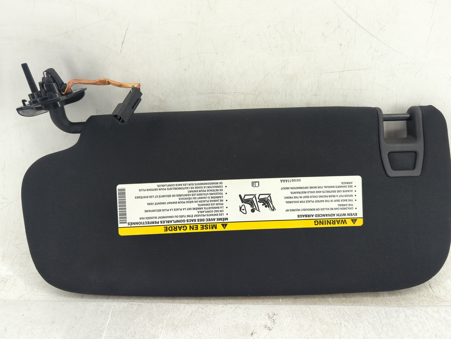 2014-2022 Jeep Grand Cherokee Sun Visor Shade Replacement Passenger Right Mirror Fits OEM Used Auto Parts - Oemusedautoparts