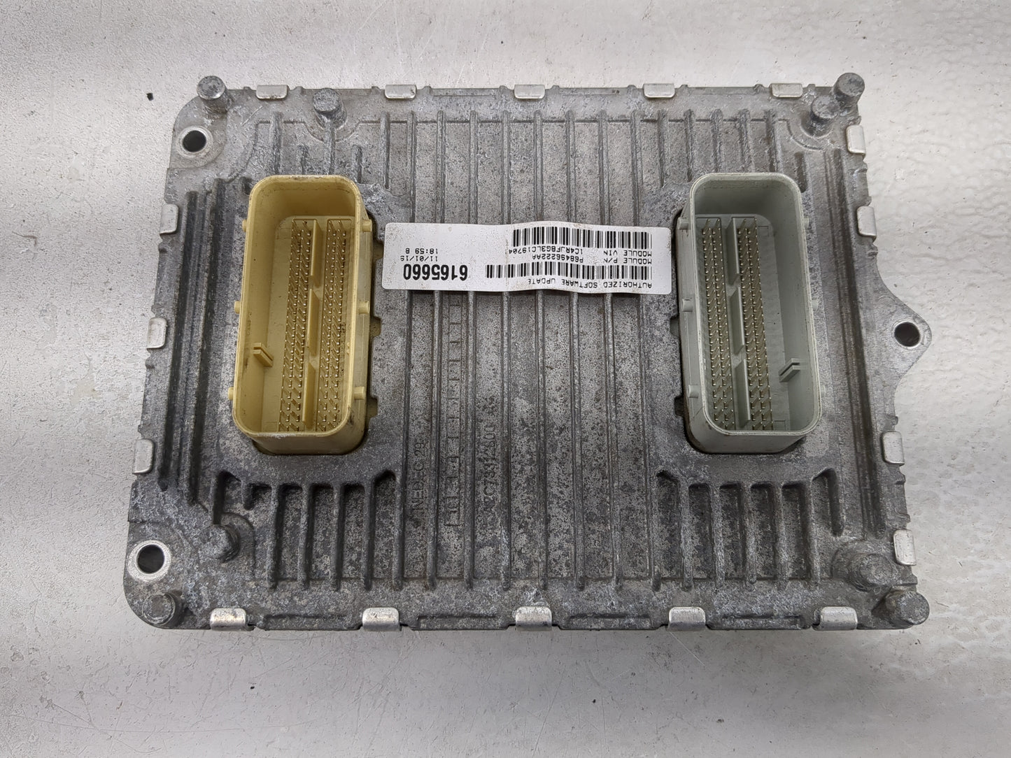 2020-2022 Jeep Grand Cherokee PCM Engine Control Computer ECU ECM PCU OEM P/N:P68434931AA Fits Fits 2020 2021 2022 OEM Used 