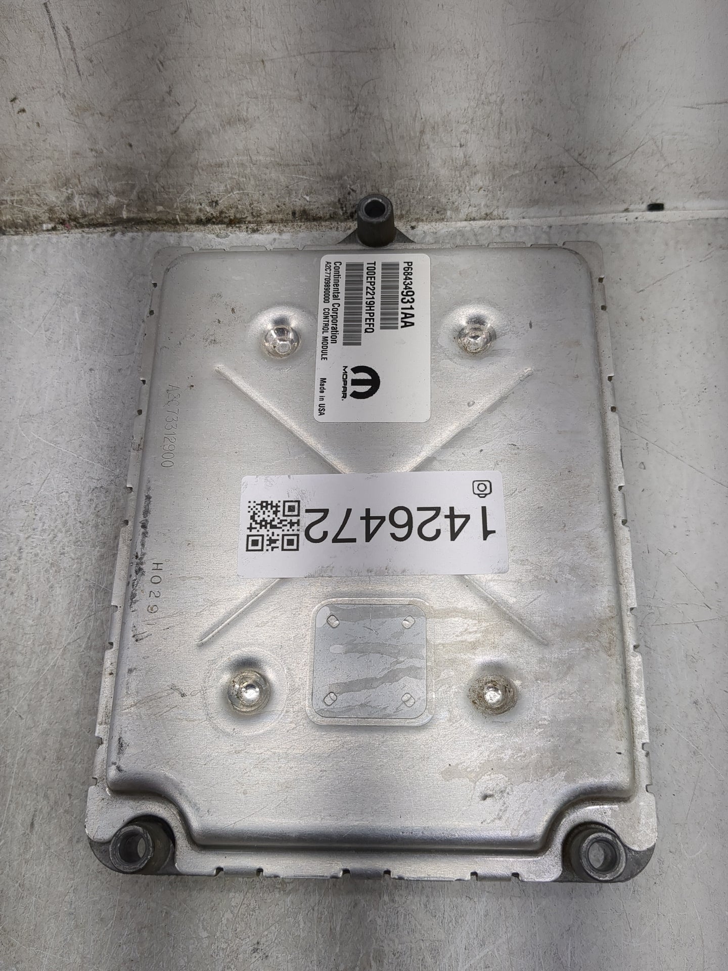 2020-2022 Jeep Grand Cherokee PCM Engine Control Computer ECU ECM PCU OEM P/N:P68434931AA T00EP2219HPEFQ Fits Fits 2020 2021