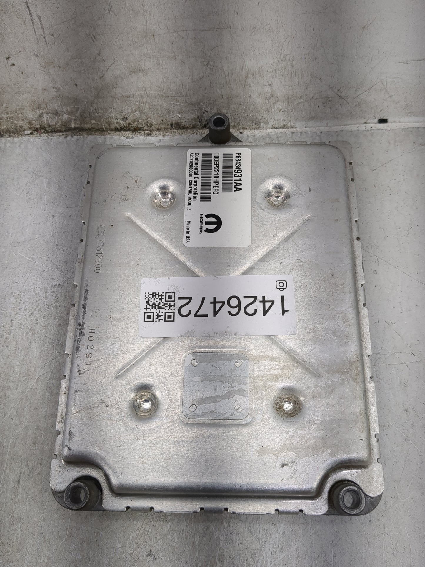 2020-2022 Jeep Grand Cherokee PCM Engine Control Computer ECU ECM PCU OEM P/N:P68434931AA T00EP2219HPEFQ Fits Fits 2020 2021