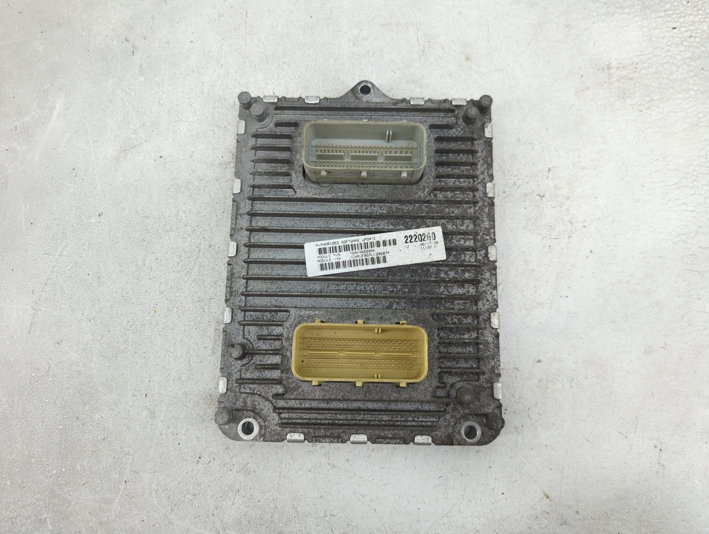 2020-2022 Jeep Grand Cherokee PCM Engine Control Computer ECU ECM PCU OEM P/N:P68496222AA P68434931AA Fits Fits 2020 2021 20