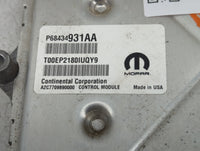 2020-2022 Jeep Grand Cherokee PCM Engine Control Computer ECU ECM PCU OEM P/N:P68496222AA P68434931AA Fits Fits 2020 2021 20