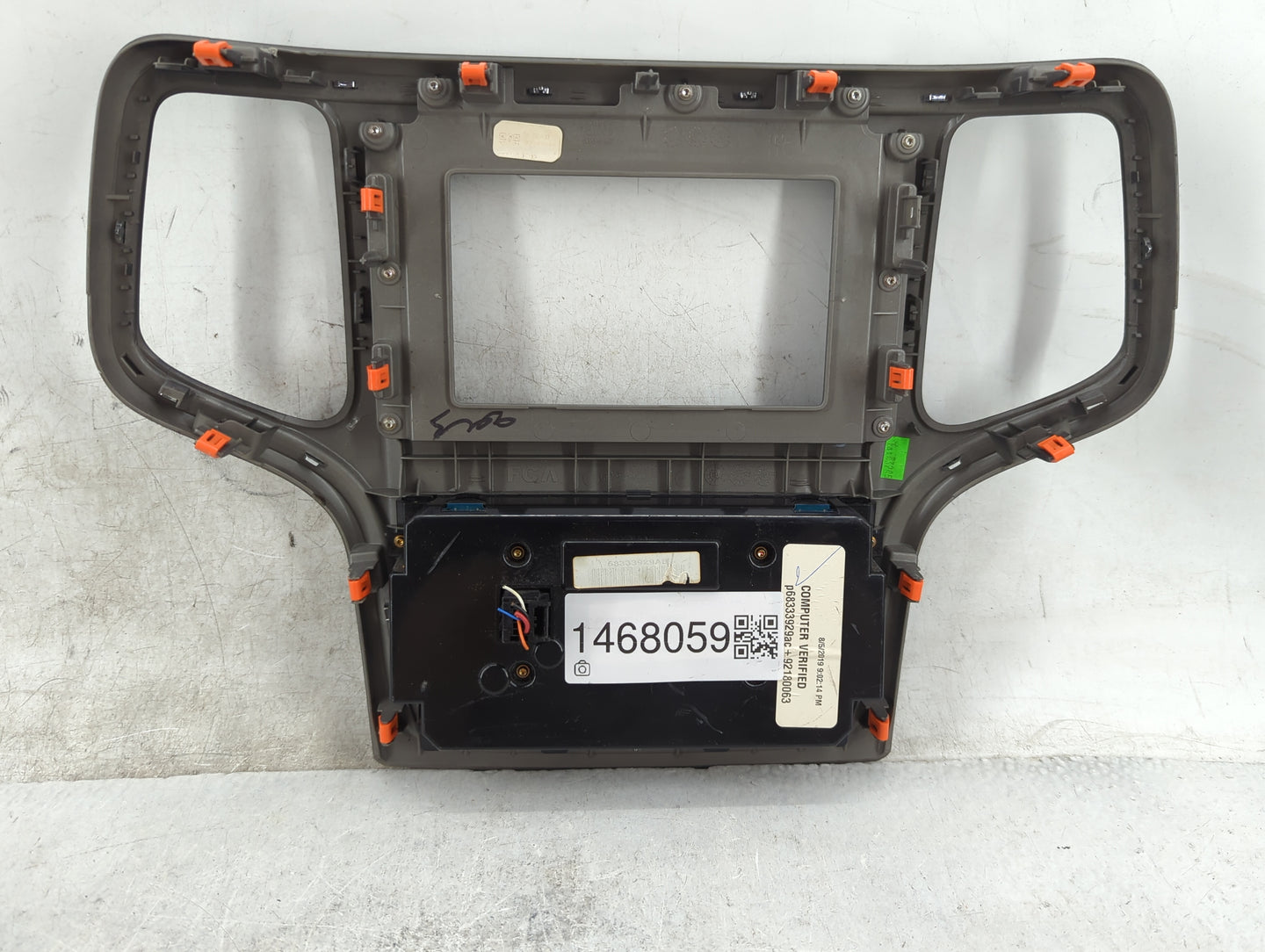 2020 Jeep Grand Cherokee Radio Control Panel - Oemusedautoparts1.com