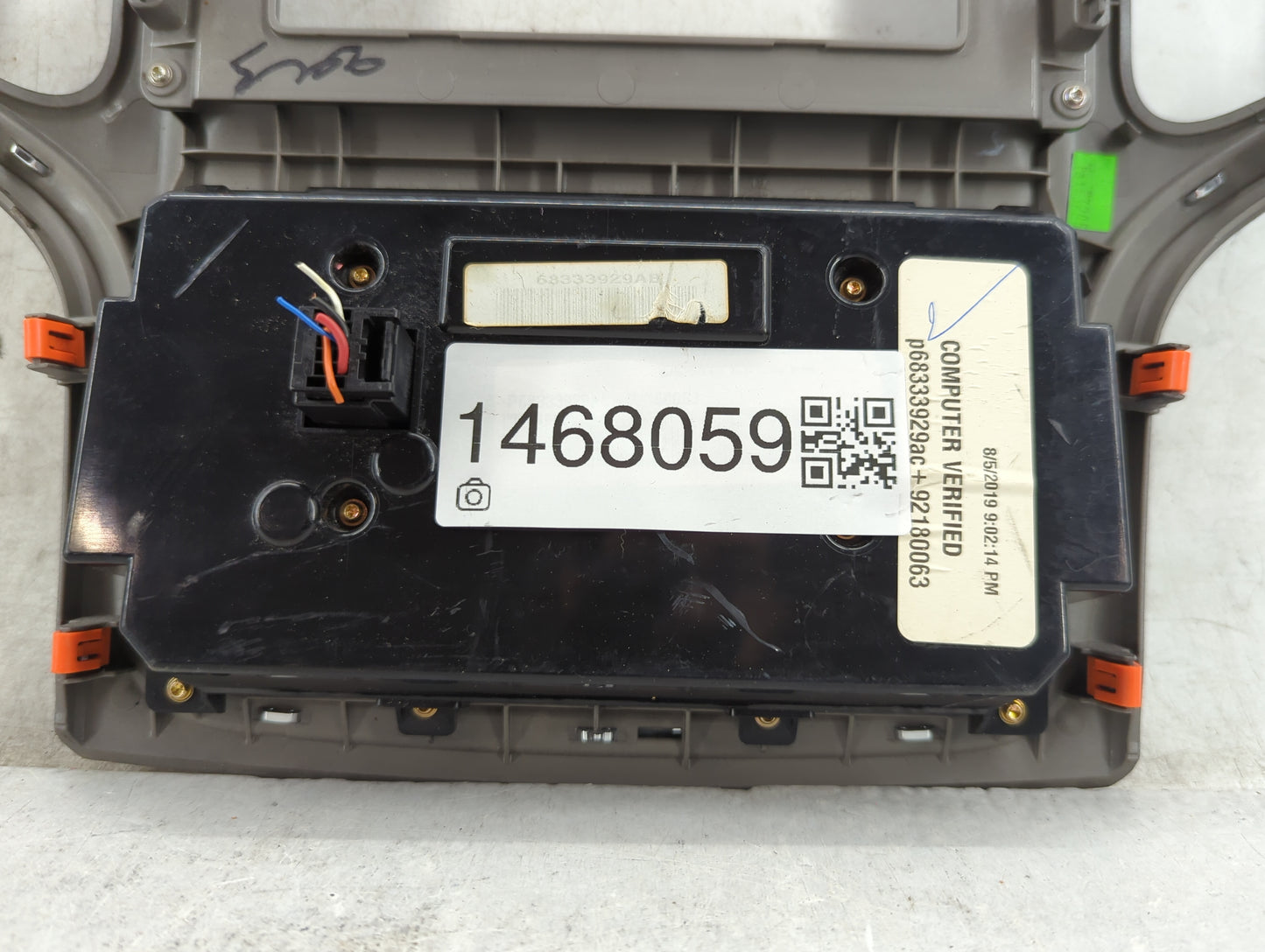 2020 Jeep Grand Cherokee Radio Control Panel - Oemusedautoparts1.com
