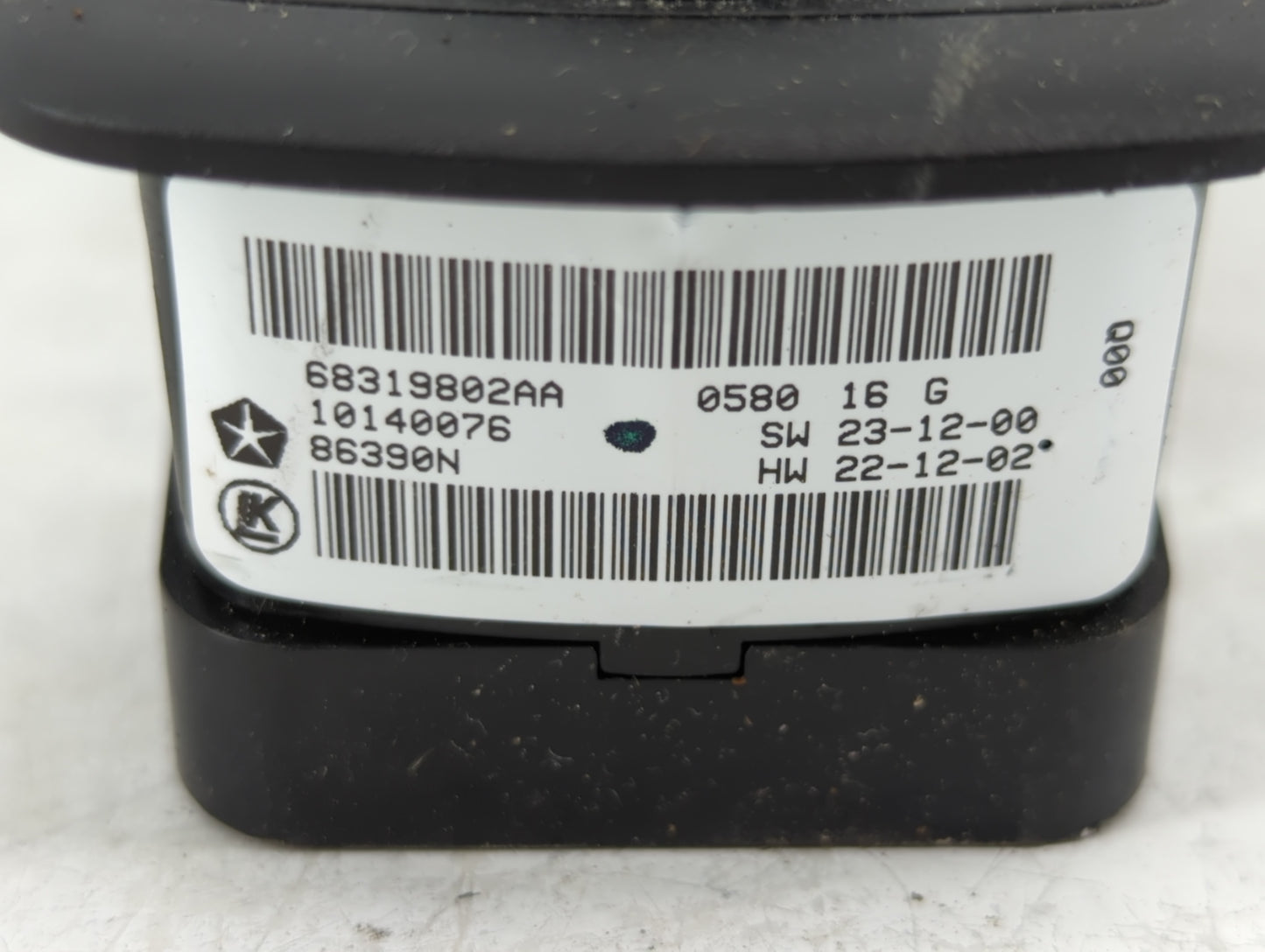 2016-2022 Jeep Grand Cherokee Master Power Window Switch Replacement Driver Side Left P/N:68319802AA Fits OEM Used Auto Part