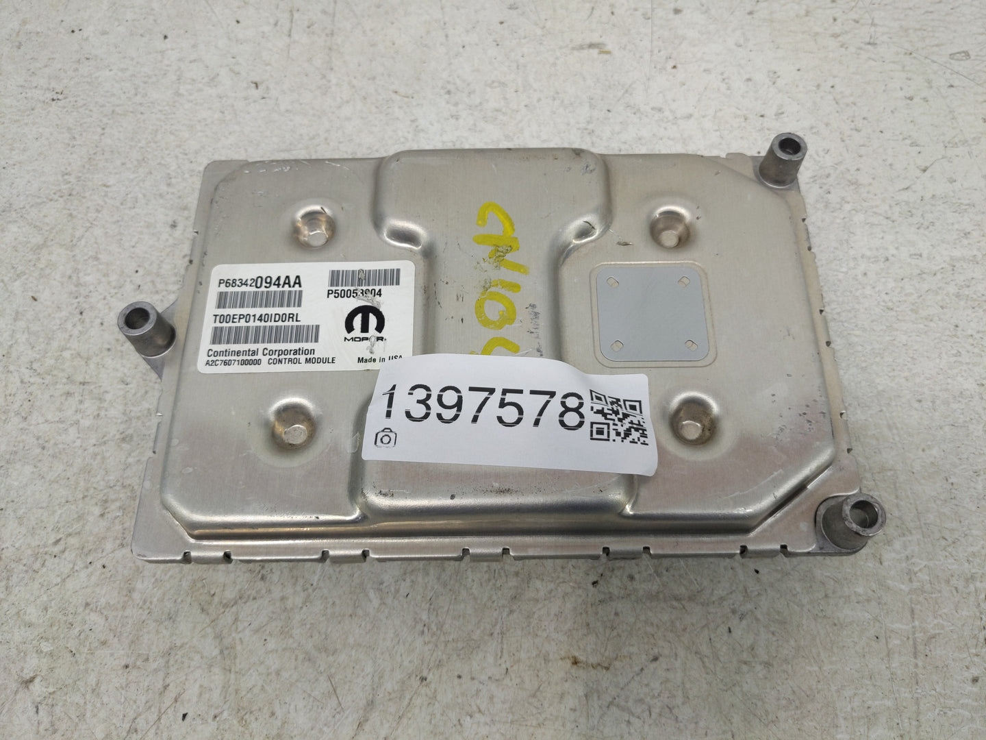 2018-2021 Jeep Renegade PCM Engine Control Computer ECU ECM PCU OEM P/N:P50053904 P68342094AA Fits Fits 2018 2019 2020 2021 