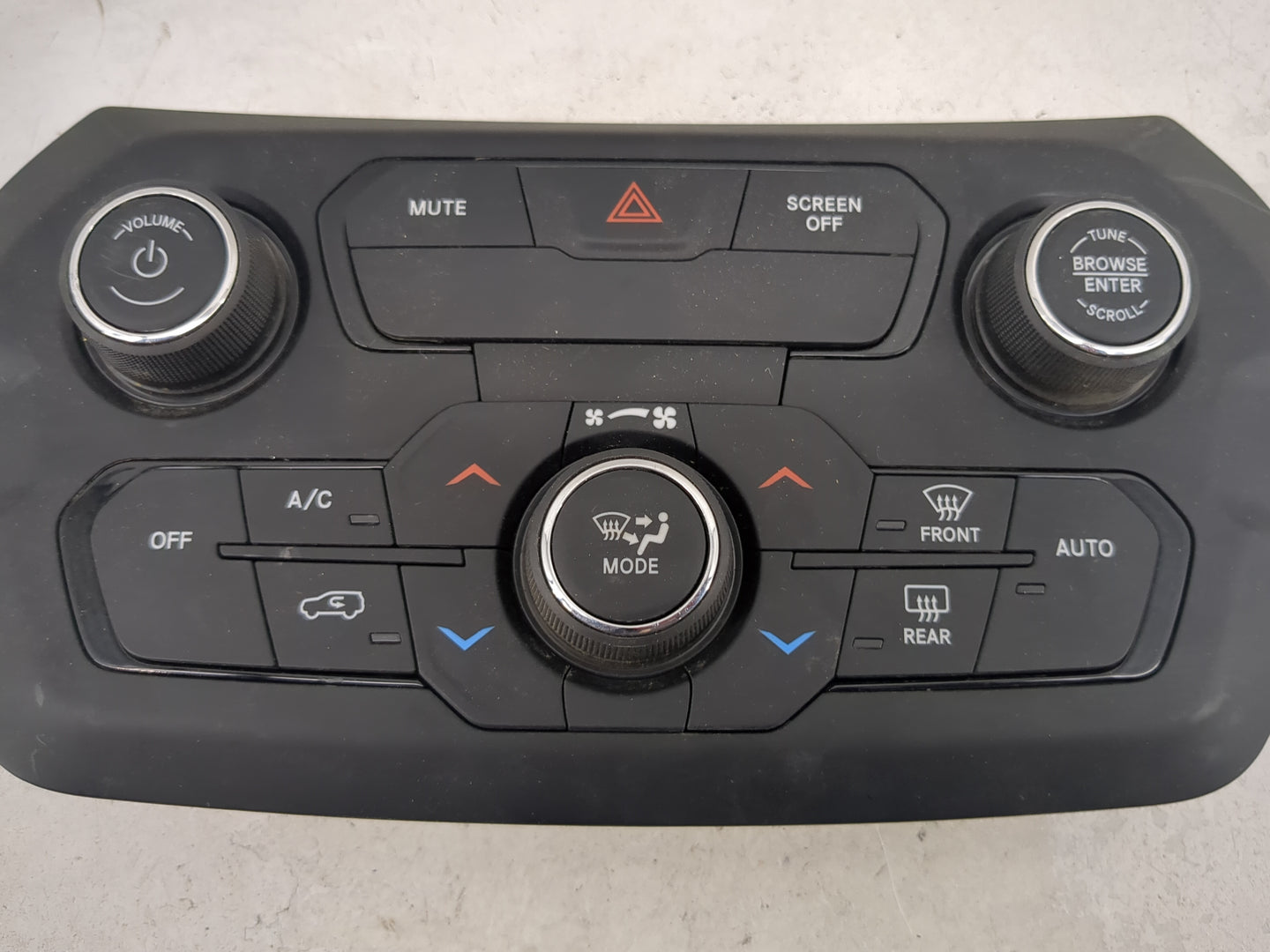 2018-2020 Jeep Renegade Climate Control Module Temperature AC/Heater Replacement P/N:07356941380 4000244D Fits Fits 2018 201
