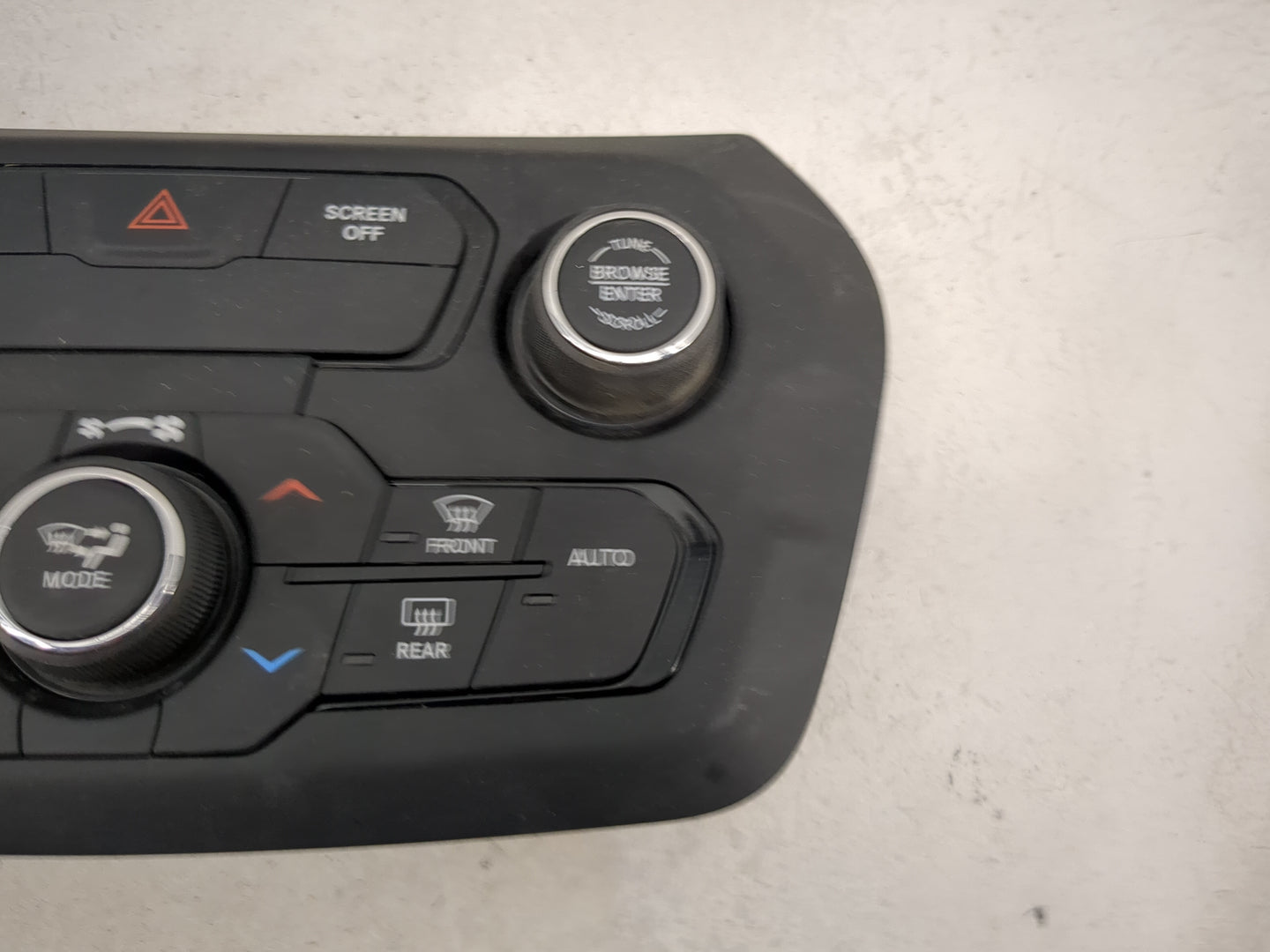 2018-2020 Jeep Renegade Climate Control Module Temperature AC/Heater Replacement P/N:07356941380 4000244D Fits Fits 2018 201