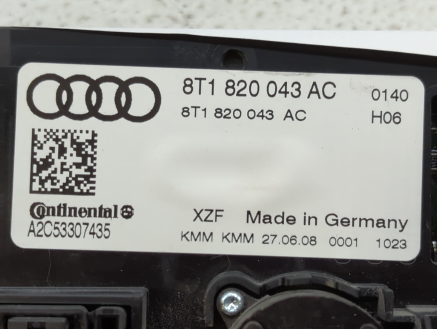 2018-2020 Jeep Renegade Climate Control Module Temperature AC/Heater Replacement P/N:8T1 820 043 AC Fits Fits 2018 2019 2020